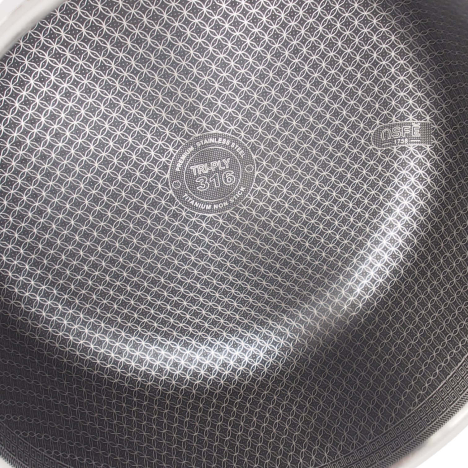 Puodas su dangčiu OSFÉ Tri-Ply, 26 cm, 7 l - Image 8