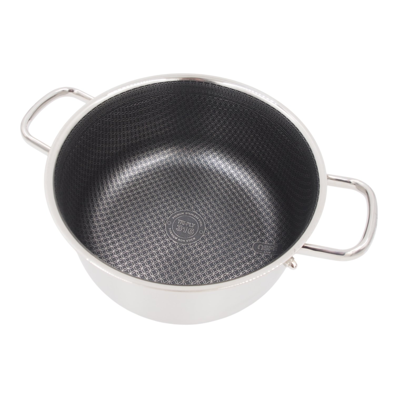 Puodas su dangčiu OSFÉ Tri-Ply, 28 cm, 8 l - Image 7