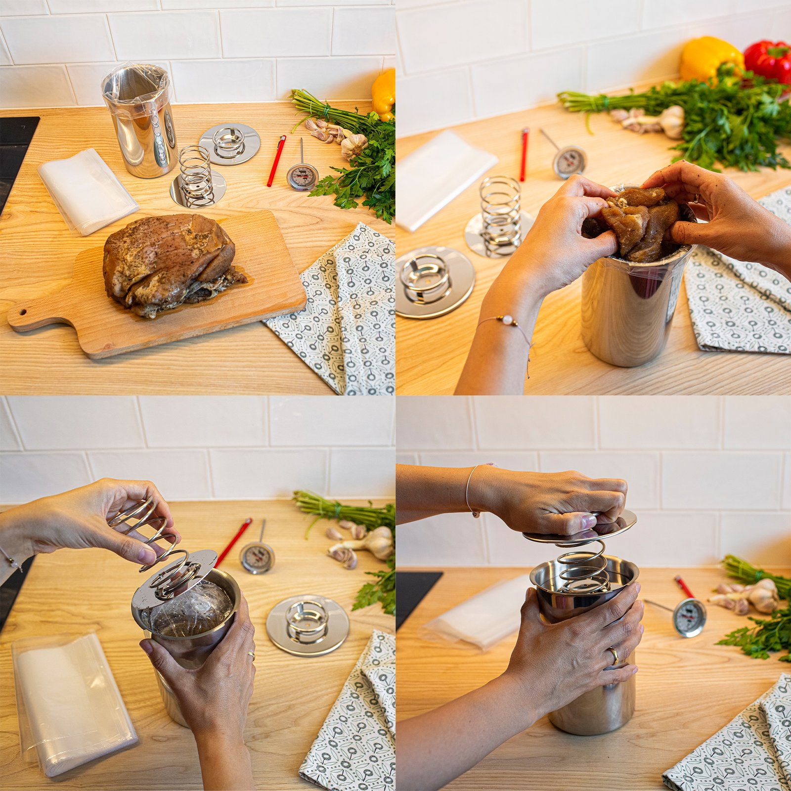 Nerūdijančio plieno kumpio viryklė iki 1,5 kg - Image 14