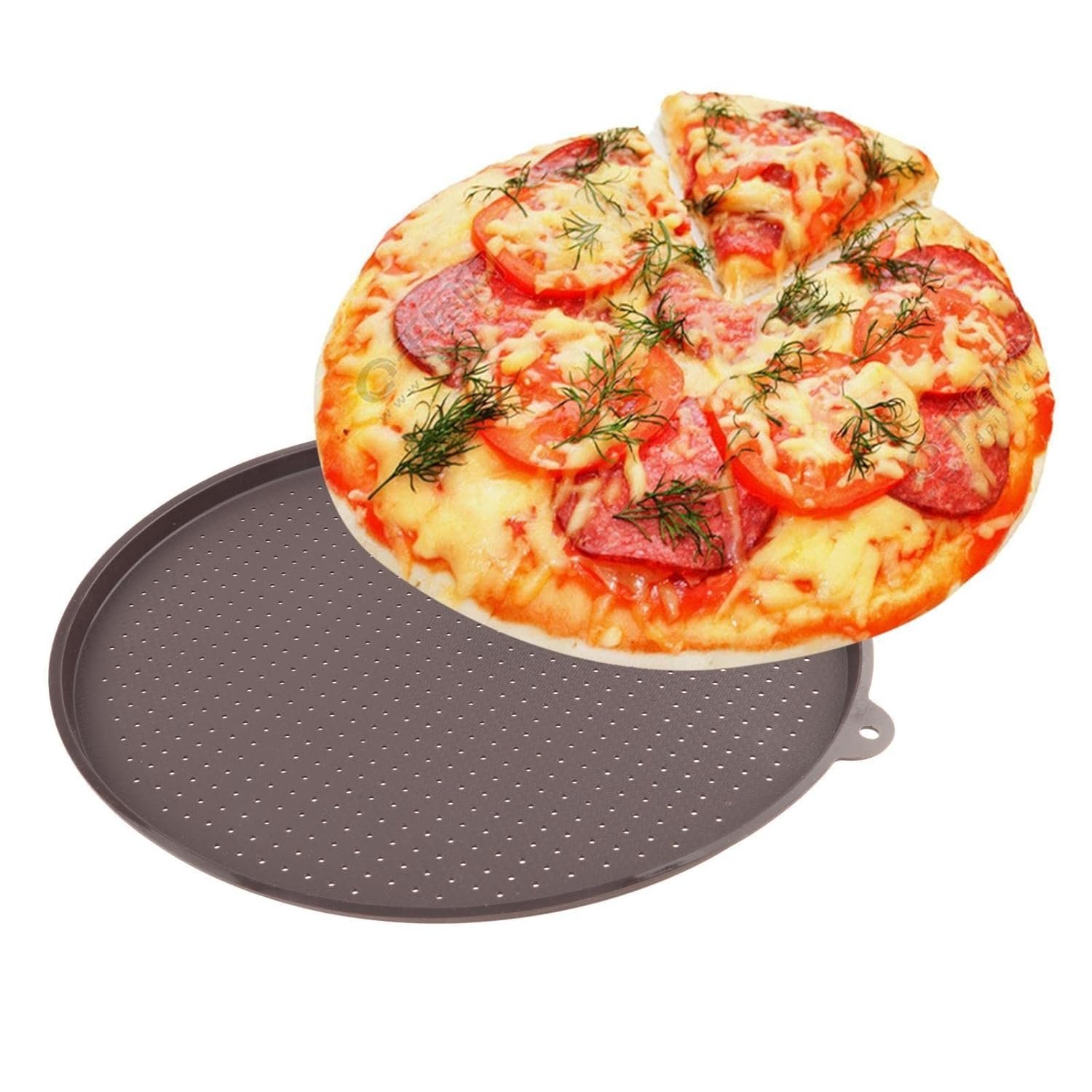 Perforuota kepimo forma picai – Ø34,5 × 1,5 cm - Image 4