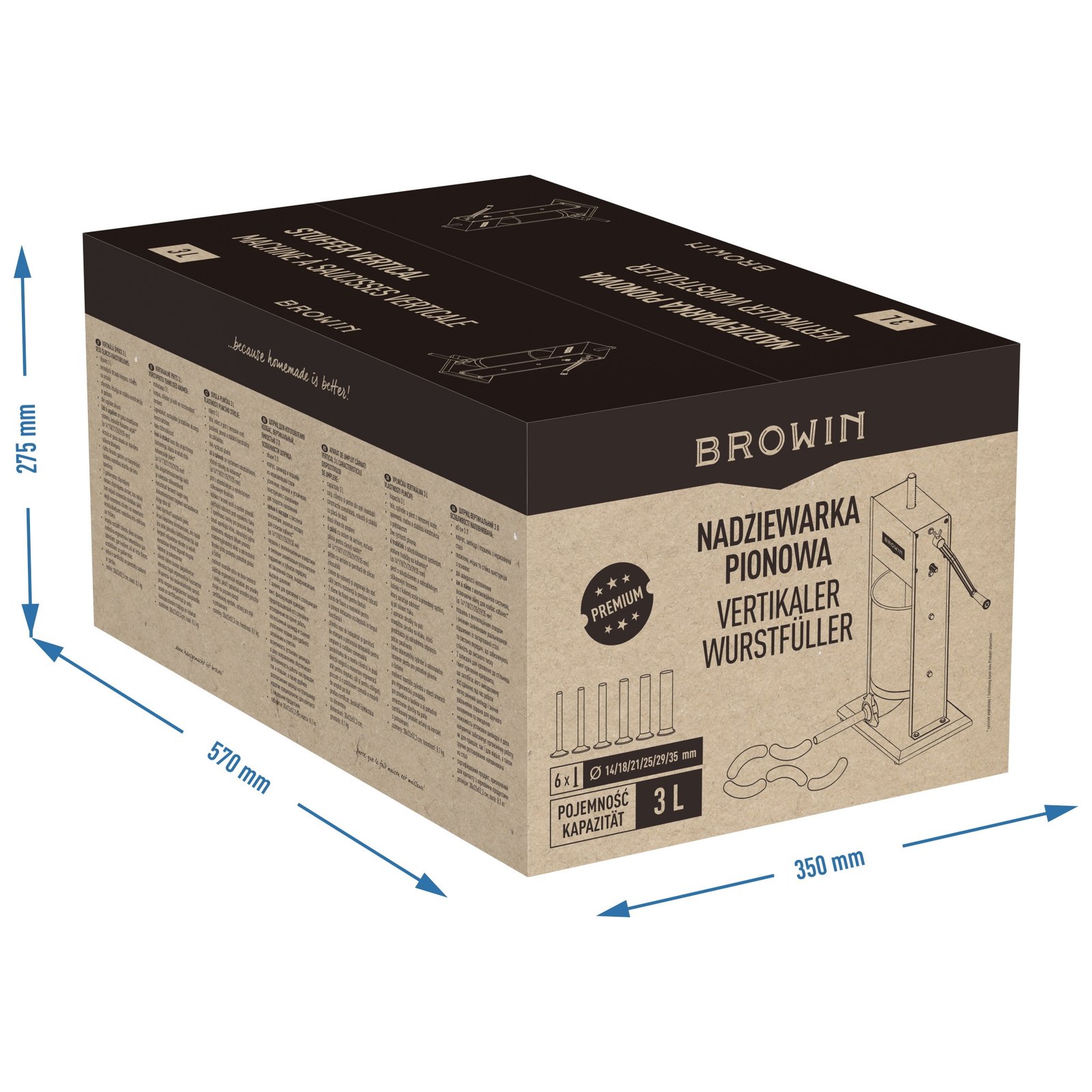 Premium vertikalus dešrų kimštuvas 3L - Image 13