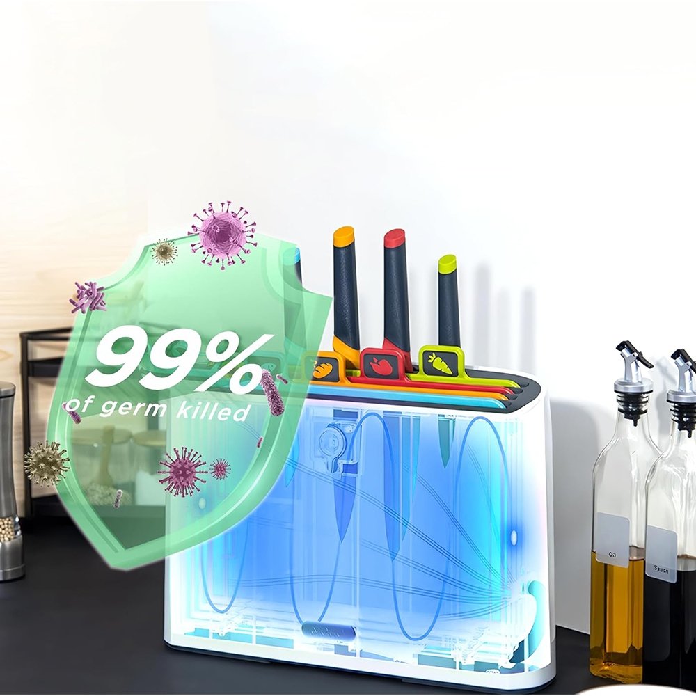 Premium virtuvės rinkinys su UV sterilizatoriumi ir džiovinimu - Image 3