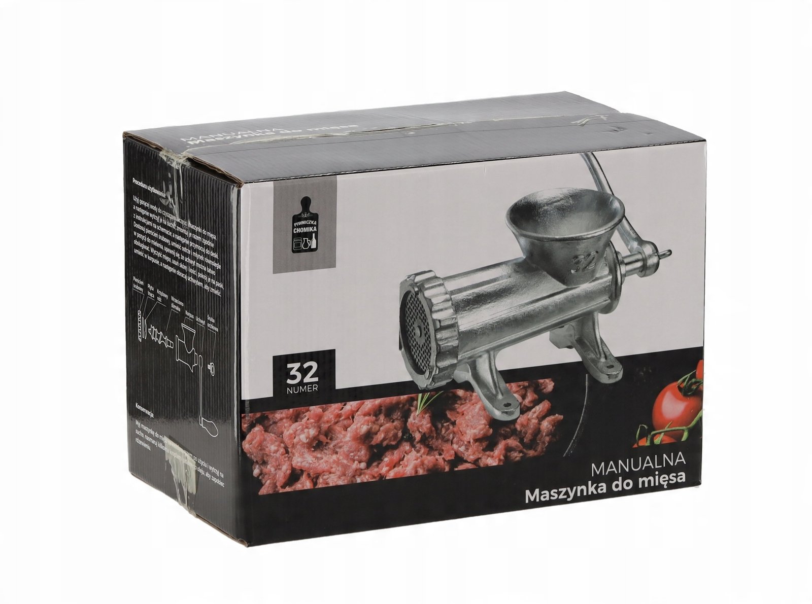 Rankinė mėsmalė Nr. 32, ketaus, 6,9 kg - Image 4