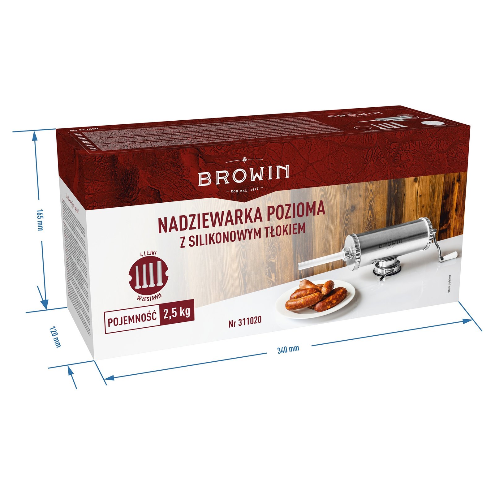 Rankinis horizontalus kimštuvas 2,5kg - Image 11