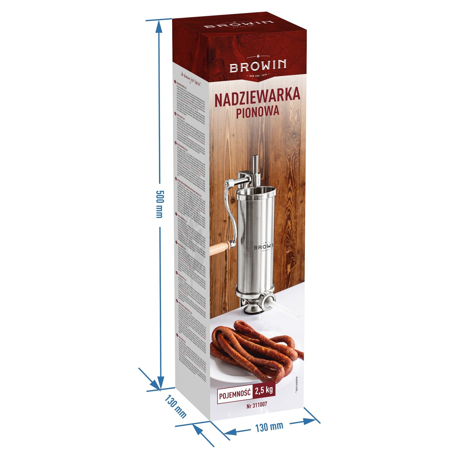 Rankinis vertikalus kimštuvas 2,5kg - Image 11