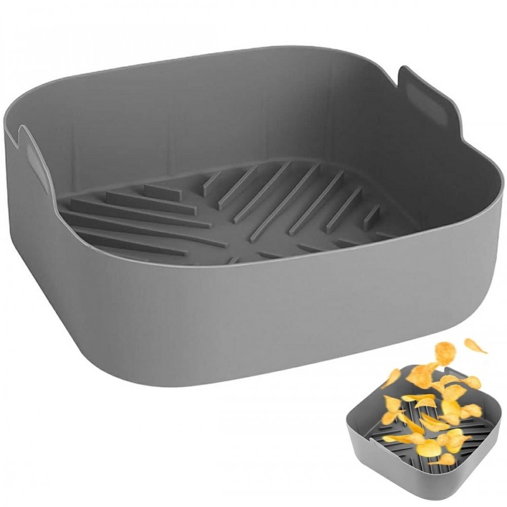 Silikoninė kepimo karšto oro gruzdintuvėms 15,5 × 15,5 × 5 cm (137 g) - Image 5