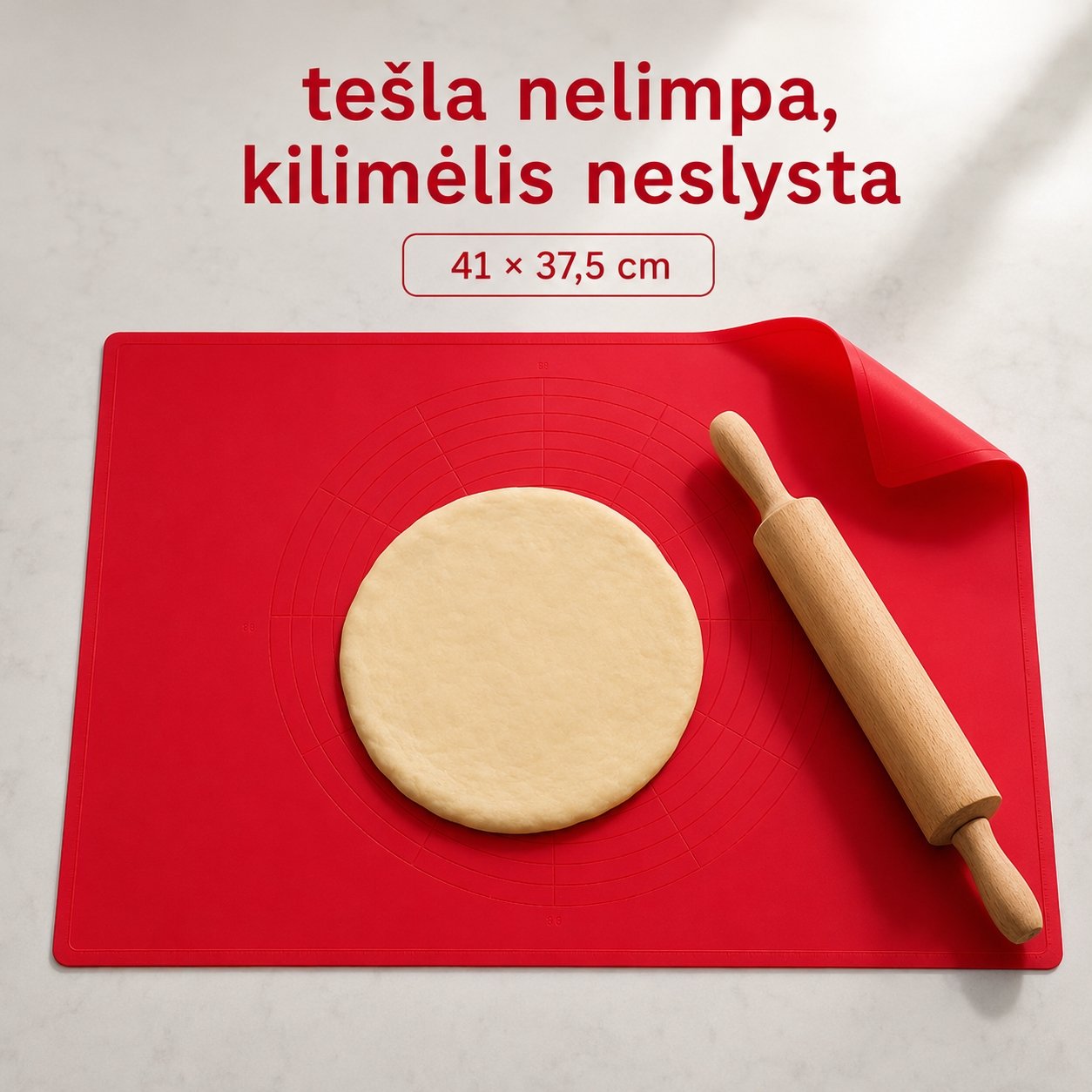 Silikoninis virtuvės kilimėlis - Image 5