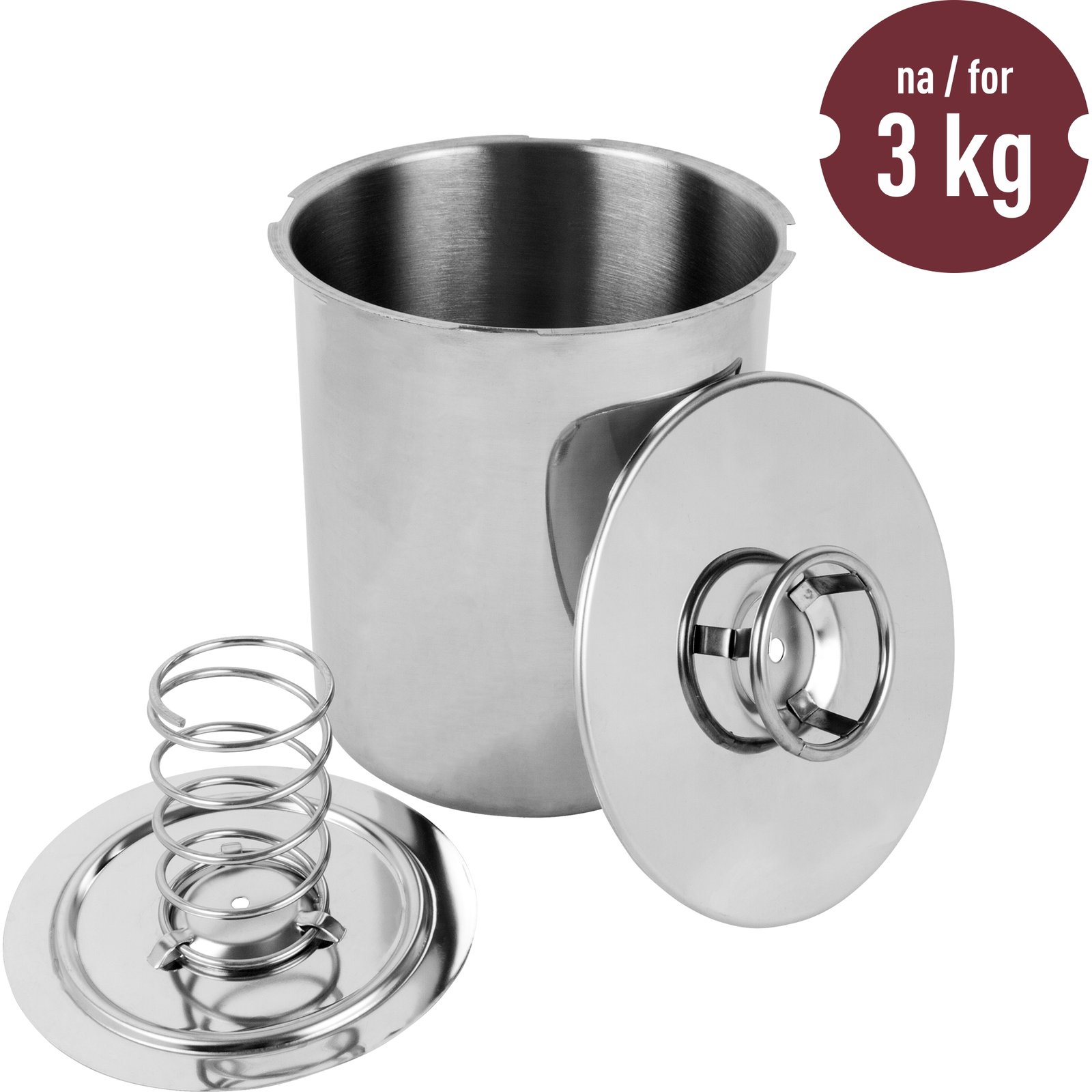 Slėginė kumpio viryklė 3 kg su termometru, maišeliais ir prieskoniais - Image 11
