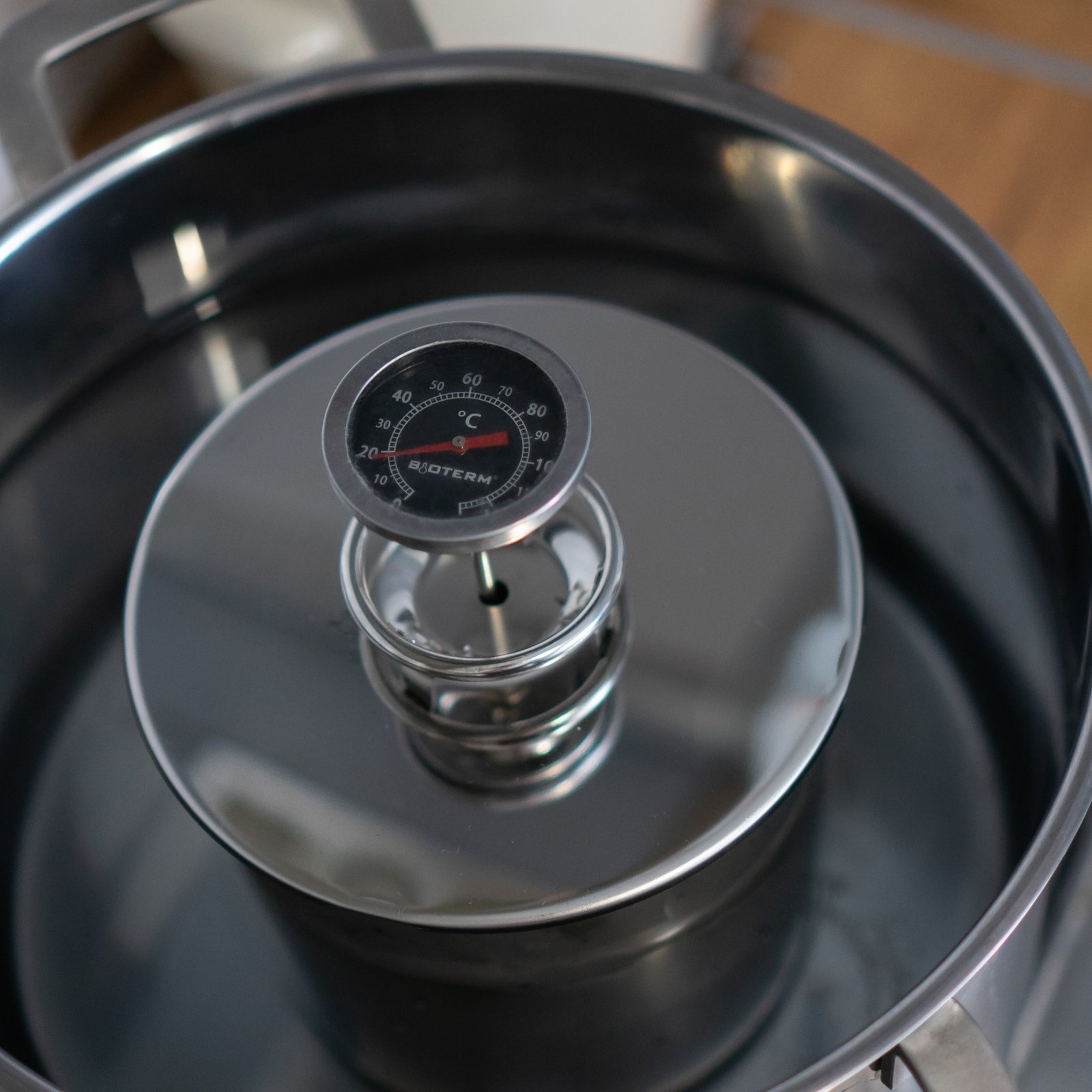 Slėginė kumpio viryklė 3 kg su termometru, maišeliais ir prieskoniais - Image 9