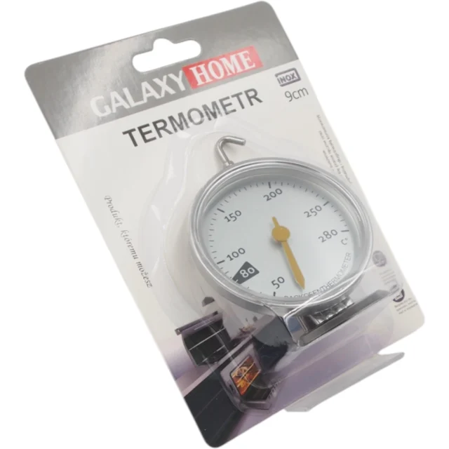 Orkaitės termometras „Galaxy Home“ (INOX, 9 cm)