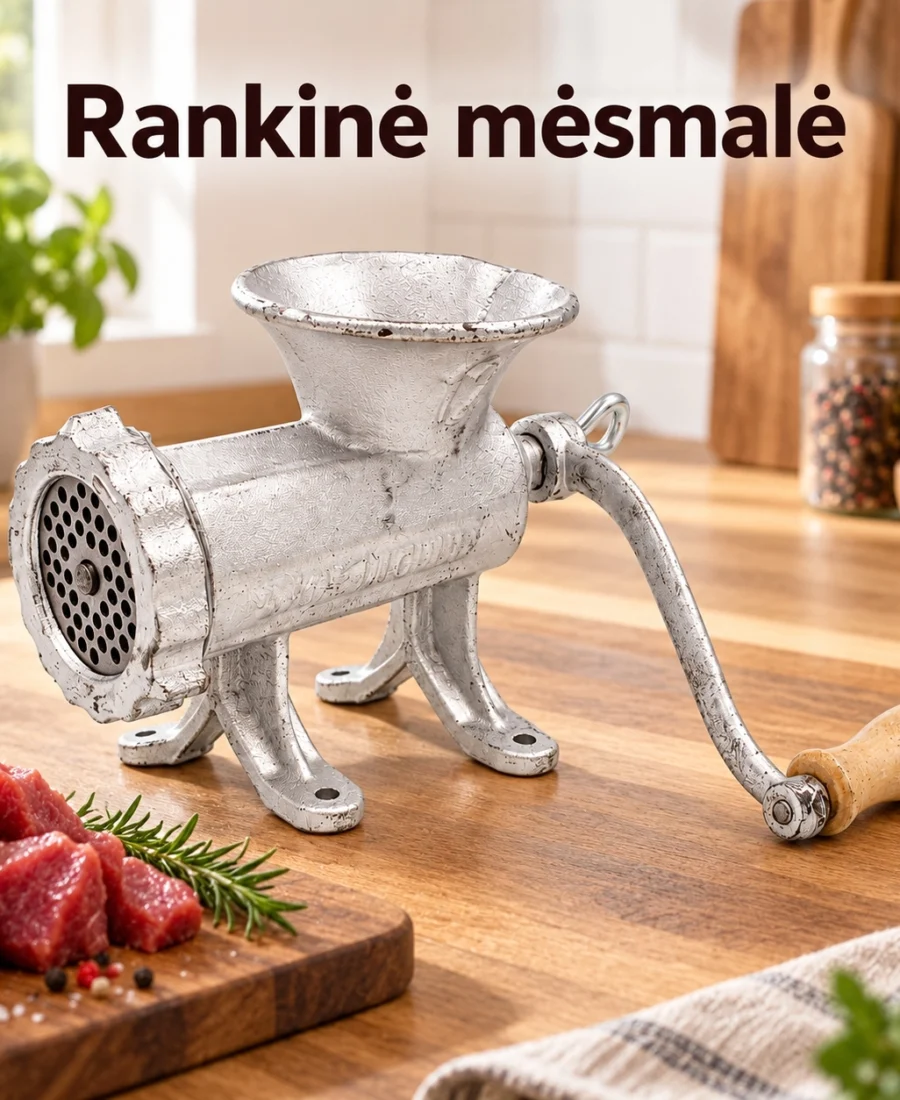 Aukštos kokybės rankinė mėsmalė Nr. 12 TR2306C
